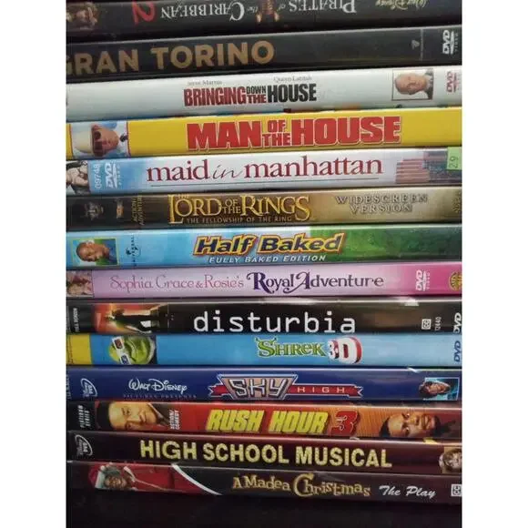 Lot Of 40 Used Action Comedy Suspense Thriller Movies DVD Estate Sale ~ Trl4#7